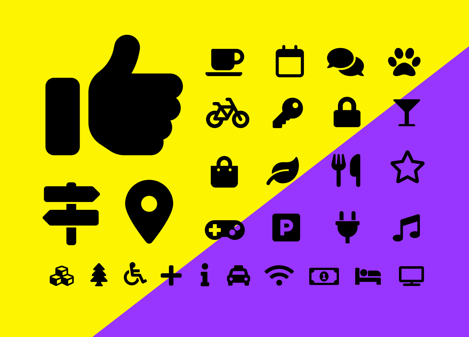 Font Awesome icon set for design