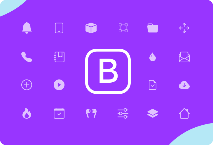 Bootstrap Icons UI components
