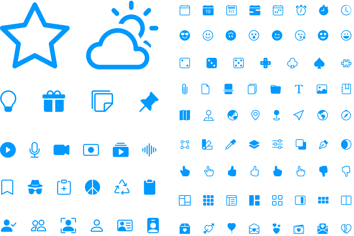 bootstrap icons ui kit Justinmind list example