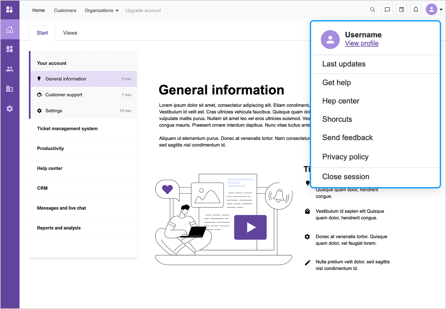 dropdown menu ui design bootstrap