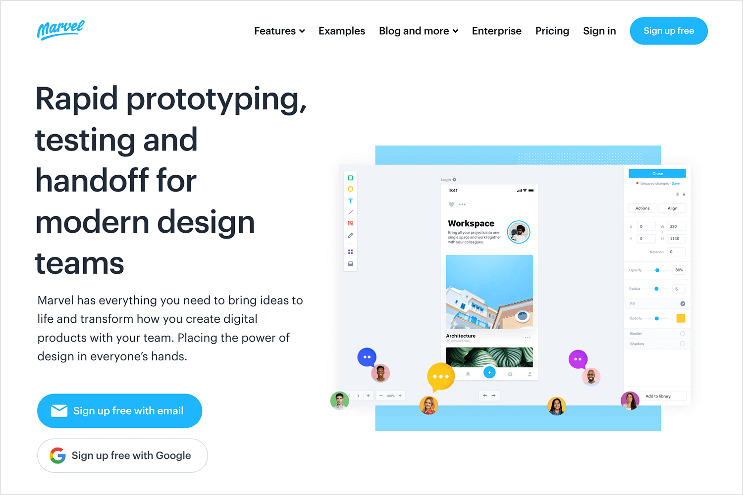 best ui design tools marvel