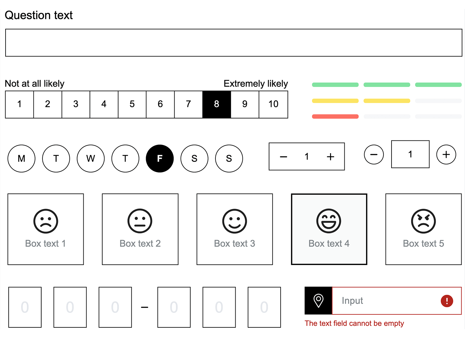 form ui design forms and surveys