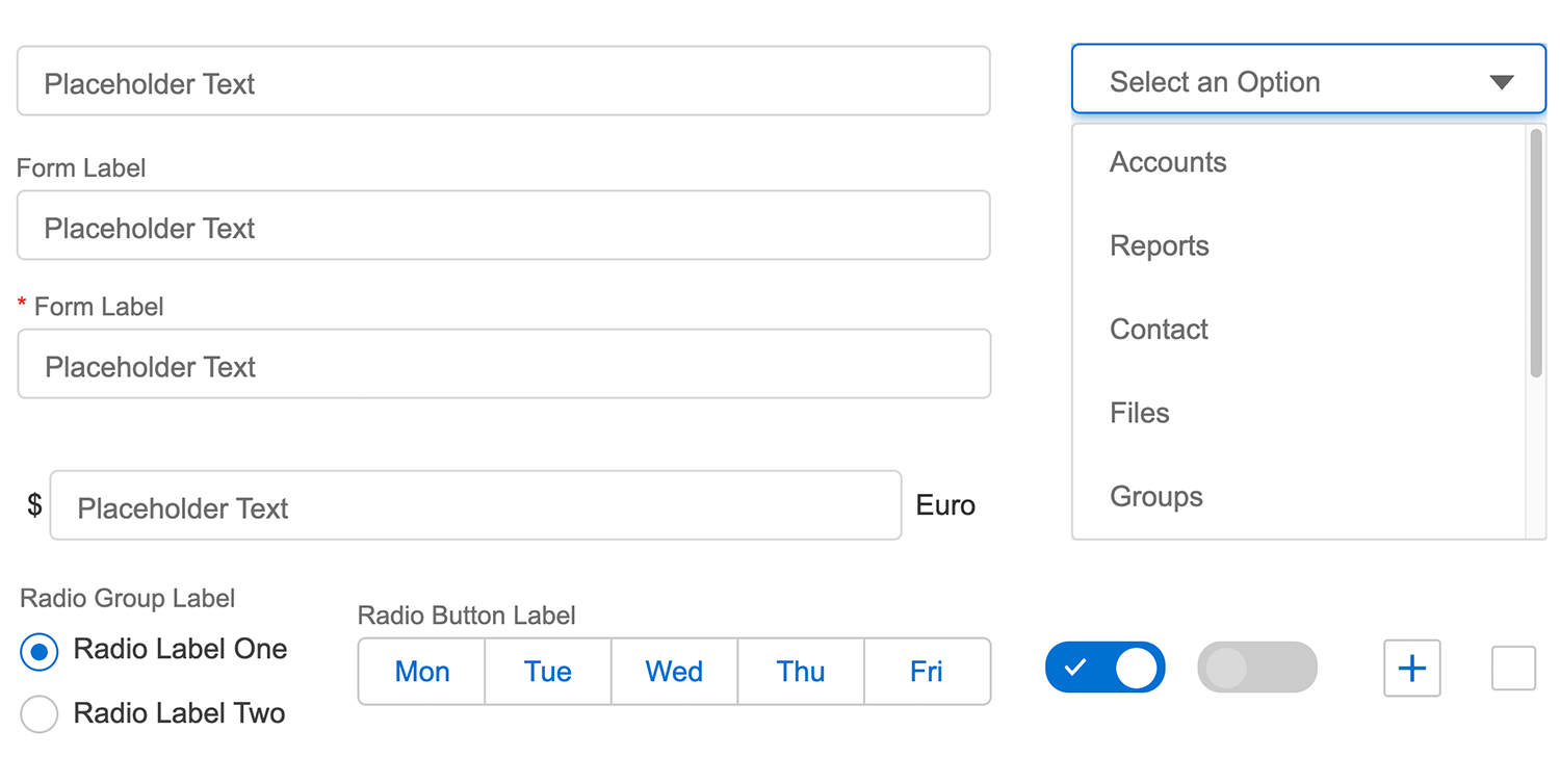 form ui design salesforce