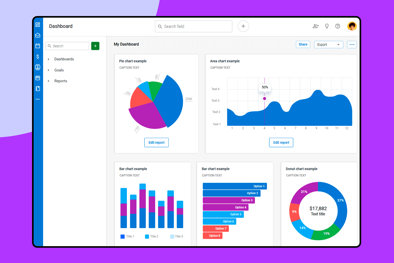 ui design examples mui crm