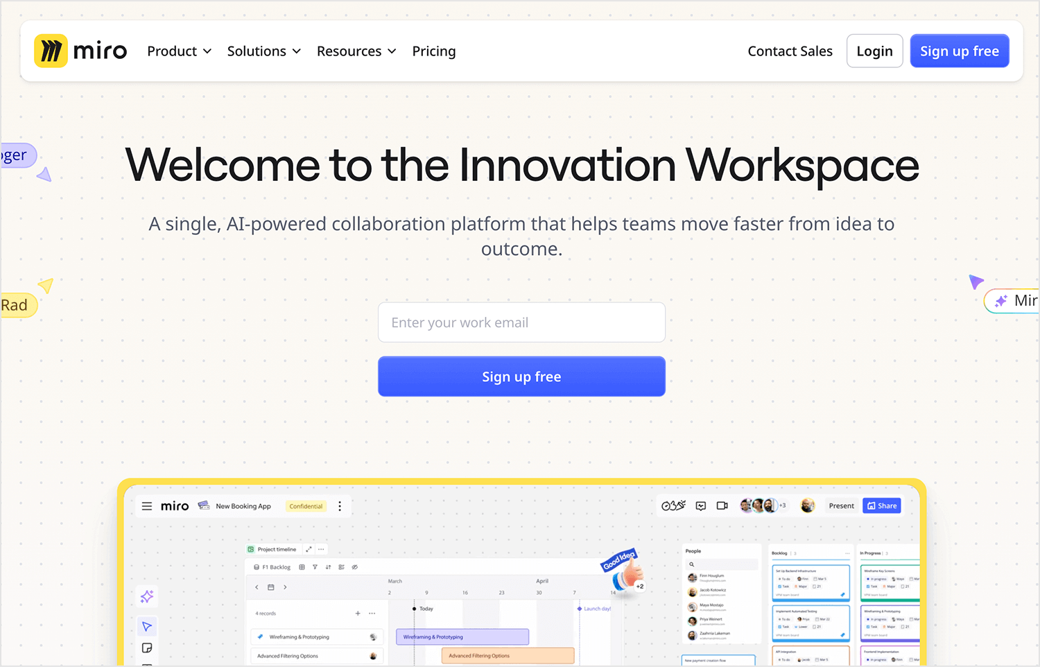 invision alternatives miro