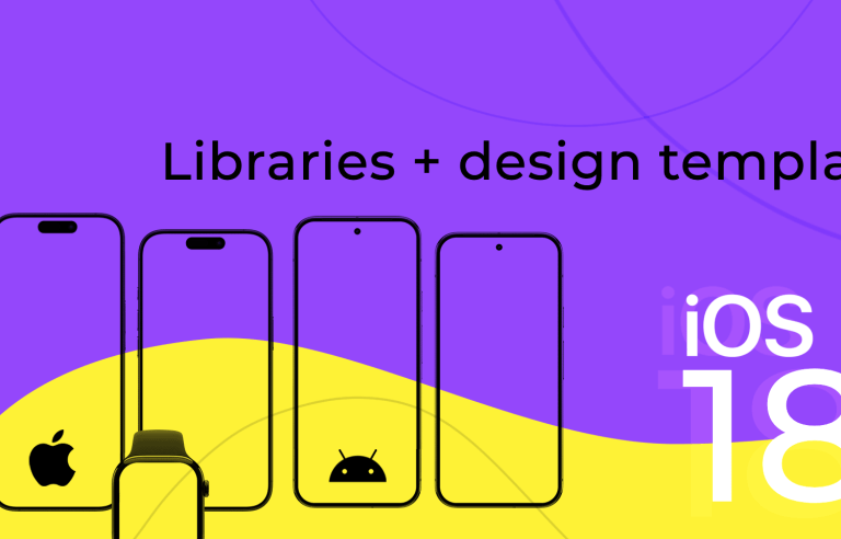 iOS 18 libraries and design templates