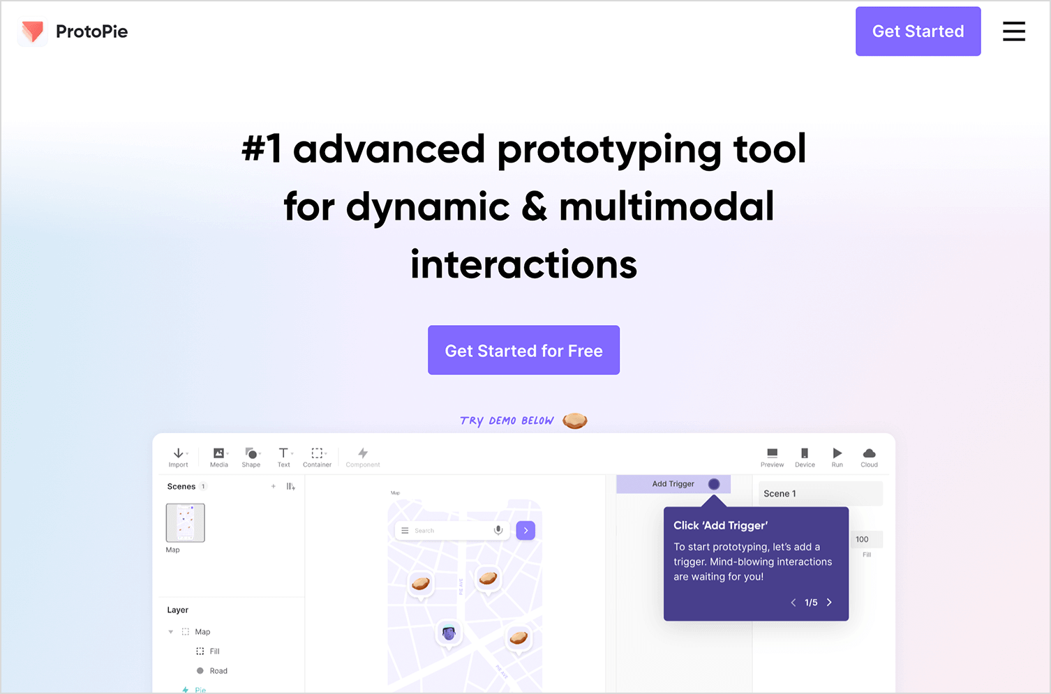 ProtoPie UI animation tool