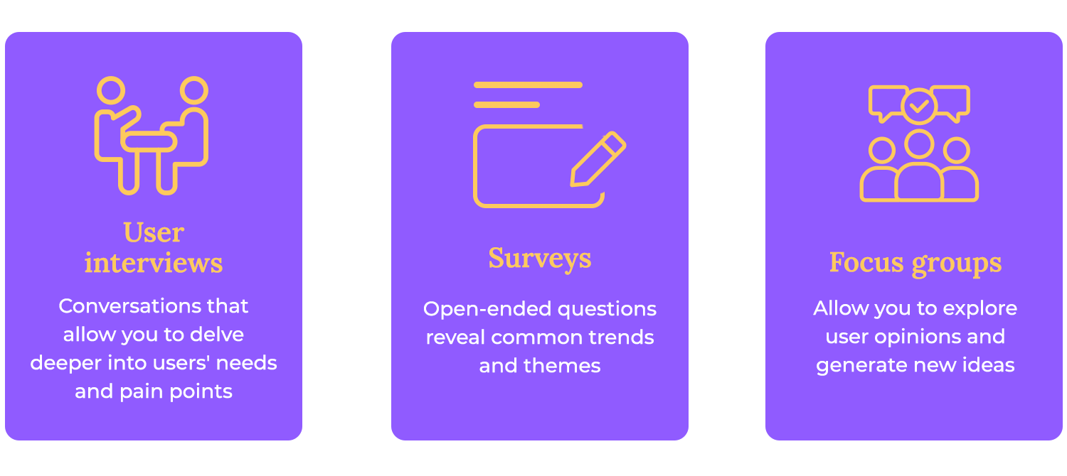 ux audit linking  interviews